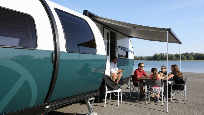 Beauer X8 Caravan Expands Into a Full Apartment at the Touch of a Button RUSSPAIN.com