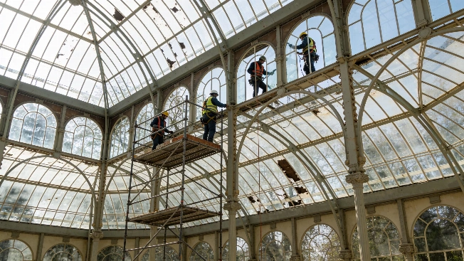 Major Restoration Underway at Palacio de Cristal in Madrid RUSSPAIN.com