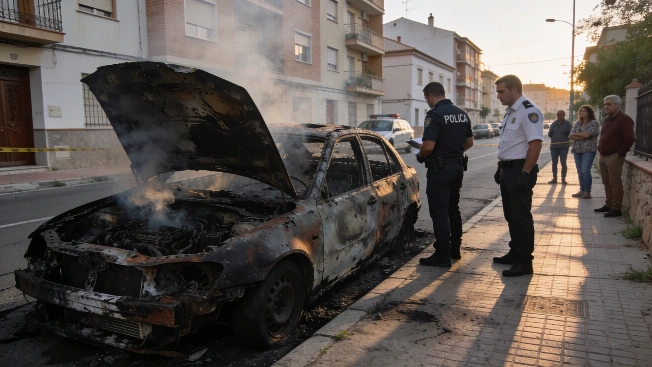 Ten Cars Burned Overnight in Badajoz as Police Investigate RUSSPAIN.com