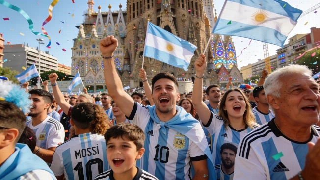 Argentine Community in Barcelona Reaches Record Numbers Ahead of World Cup Final RUSSPAIN.com