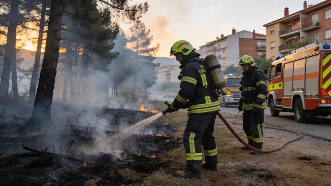 Collserola Wildfire Stabilized After Burning 45 Hectares Near Barcelona RUSSPAIN.com