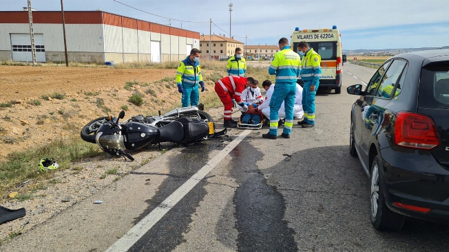 Motorcyclist Dies in Collision on N-620A Near Salamanca RUSSPAIN.com