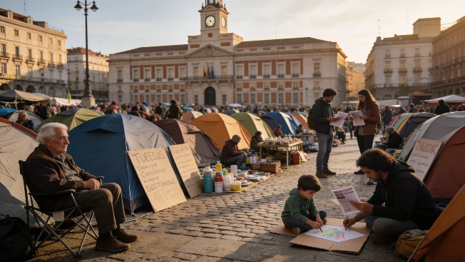 Aitana Sánchez-Gijón takes housing protest to national stage RUSSPAIN.com