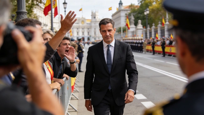 Sánchez booed at Spain’s National Day parade RUSSPAIN.com