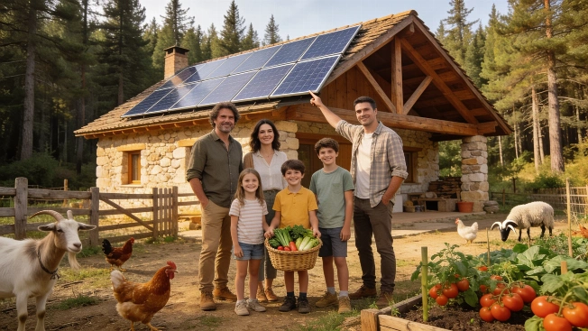 Why Sandra and José Left City Life for a Self-Sufficient Home in the Wild RUSSPAIN.com