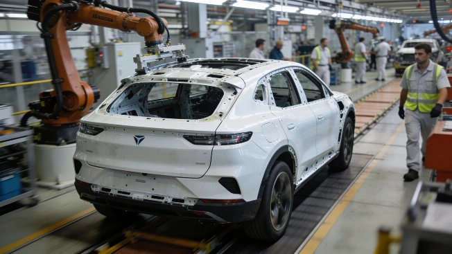 Seat Pushes for Audi Q4 e-tron at Martorell RUSSPAIN.com