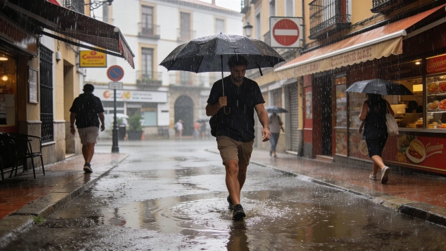 Storms and Temperature Drops as DANA and Trough Hit Spain RUSSPAIN.com