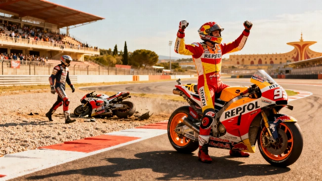 Marc Márquez Dominates German MotoGP Sprint as Bezzecchi Suffers Injury RUSSPAIN.com