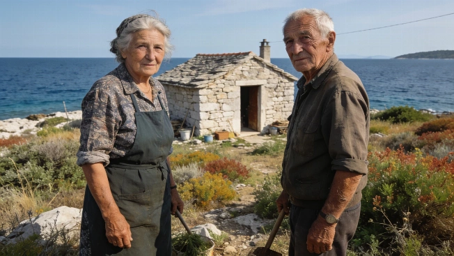 A Croatian Couple Spends Over 50 Years Alone on a Remote Island RUSSPAIN.com
