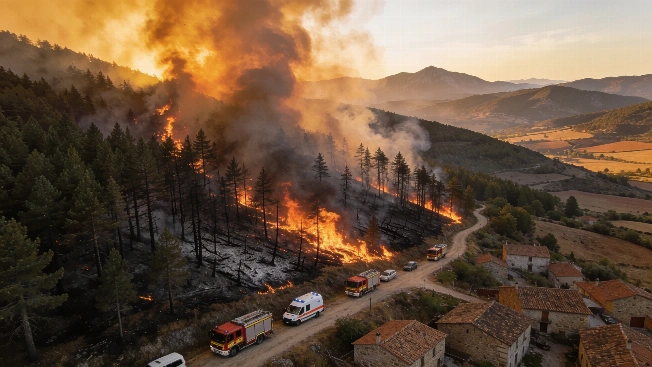 Wildfire Ravages El Bierzo as Residents Demand More Resources RUSSPAIN.com