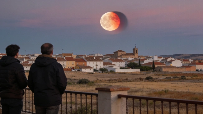 Partial Lunar Eclipse on August 28: Best Visibility in Western Spain RUSSPAIN.com