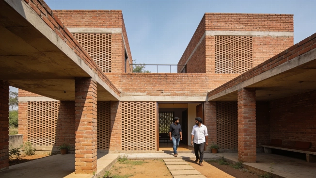 Anthill House Challenges Extreme Heat With Radical Passive Cooling RUSSPAIN.com