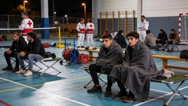 Valencia Wildfire Forces 161 Residents to Shelter in Sports Hall RUSSPAIN.com