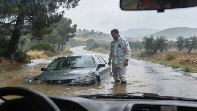 Torrential rain cuts Catalonia roads and triggers emergency rescues RUSSPAIN.com