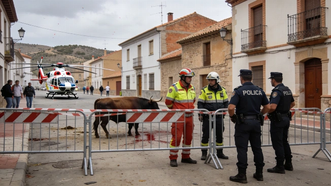 Woman killed by bull during festival run in Ayna RUSSPAIN.com