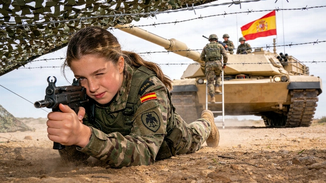 Zarzuela Releases Rare Video of Princess Leonor’s Military Training RUSSPAIN.com