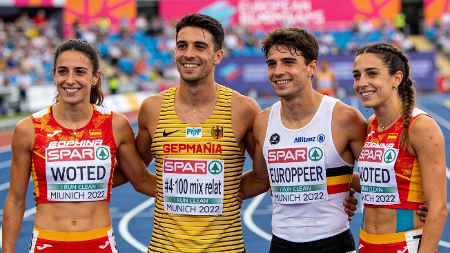 Spain Claims Historic Bronze in 4x100 Mixed Relay at European Debut RUSSPAIN.com