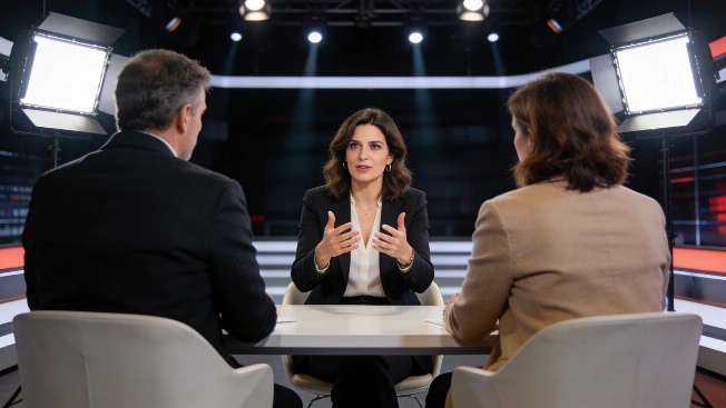 Ayuso Turns Horizonte Interview Into Her Own Stage RUSSPAIN.com