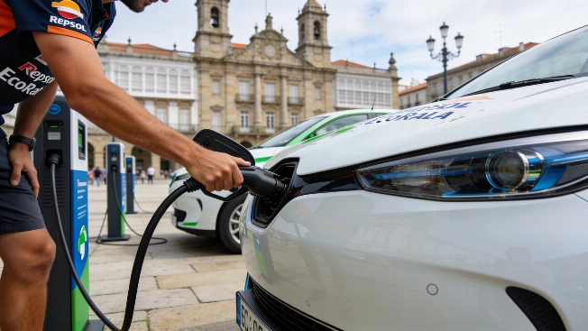 A Coruña Puts Spain’s Electric Car Hopes to the Test at Repsol EcoRallye RUSSPAIN.com