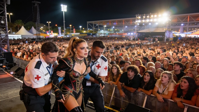 Lola Índigo Forced to Halt Barcelona Concert After Sudden Health Scare RUSSPAIN.com