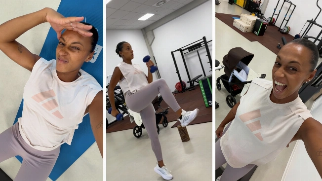 Ana Peleteiro Returns to Training 13 Days After Childbirth RUSSPAIN.com