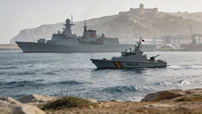 Moroccan warships entered waters claimed by Spain RUSSPAIN.com