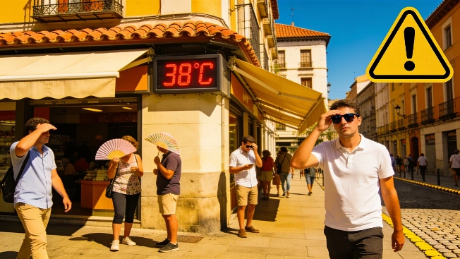Madrid Faces Orange Alert as Temperatures Hit 40°C in Several Areas RUSSPAIN.com