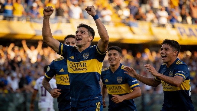 Boca Secures Dramatic Win Over Lanús With Last-Minute Goal RUSSPAIN.com