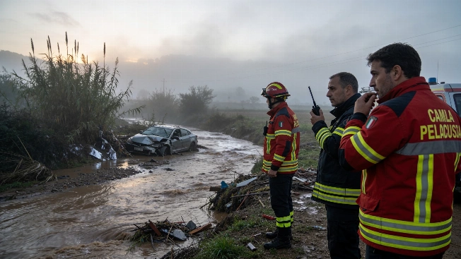 Driver dies after car swept away by flash flood in Olivella RUSSPAIN.com