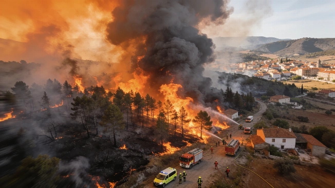 Madrid Faces National Emergency as Wildfires Remain Uncontained RUSSPAIN.com