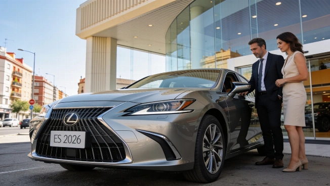 Lexus ES 2026 lands in Spain: hybrid and electric now cost the same RUSSPAIN.com