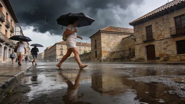 Atlantic storm to end Spain's record heat RUSSPAIN.com