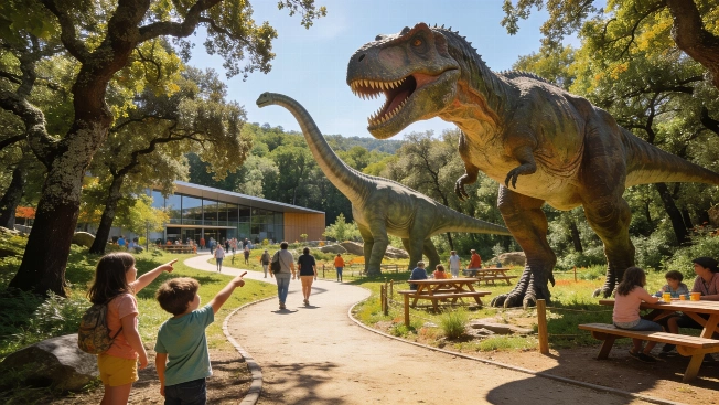Terra Núblar Dinosaur Park Opens in Lugo with Five Themed Trails RUSSPAIN.com