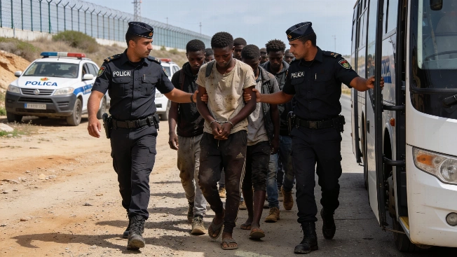 Moroccan Police Block Mass Attempt to Enter Ceuta, Dozens Arrested RUSSPAIN.com