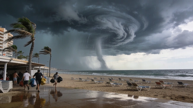 Orange alert for severe storms in the Valencian Community RUSSPAIN.com