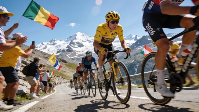 Pogacar Faces Decisive Climb in Tour de France 2026 Queen Stage RUSSPAIN.com