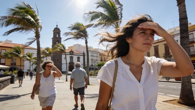 Canary Islands Face Rising Temperatures and Strong Winds This Wednesday RUSSPAIN.com