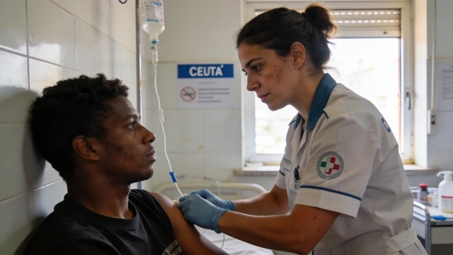 Ceuta Health System Under Pressure as Migrant Arrivals Surge RUSSPAIN.com
