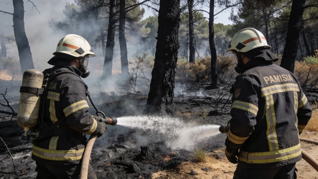 Valencia Faces Long Recovery After Devastating Saler Wildfire RUSSPAIN.com