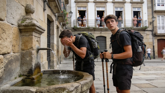 Tensions Rise in Santiago de Compostela Over Pilgrim Behavior RUSSPAIN.com