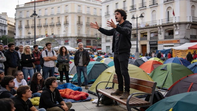 Sol protesters refuse to leave as housing standoff escalates RUSSPAIN.com