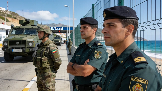 Security Forces Reinforce Ceuta Border Amid Fears of New Mass Crossing RUSSPAIN.com