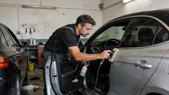 Spanish car wash owner turns five daily clients into a thriving business RUSSPAIN.com