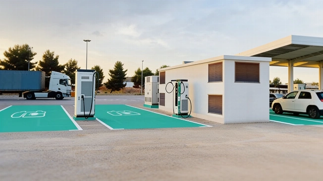 Honrubia adds 22 chargers at the A-3’s largest ultrafast hub RUSSPAIN.com