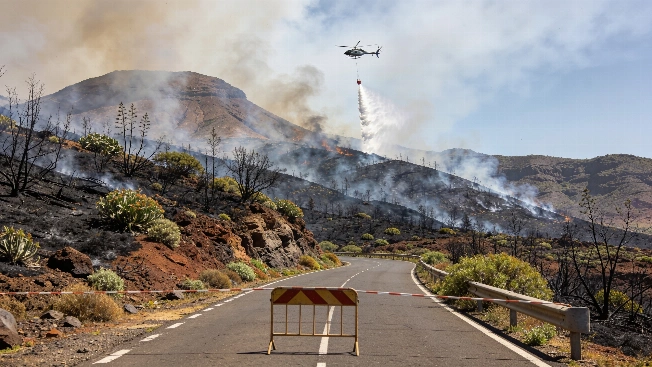 Segorbe Wildfire Stabilized After Burning 630 Hectares in Sierra Calderona RUSSPAIN.com