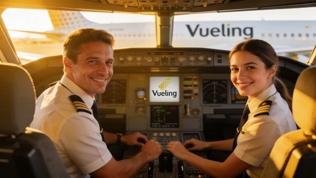 Father and Daughter Pilots at Vueling: A Family Legacy Takes Flight RUSSPAIN.com