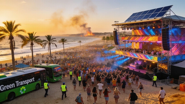 Arenal Sound 2026 Expects 300,000 Attendees Amid Wildfire Concerns RUSSPAIN.com