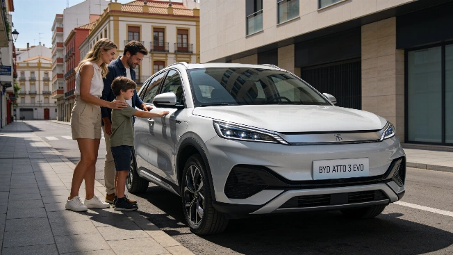 BYD ATTO 3 EVO takes aim at European electric SUV market RUSSPAIN.com