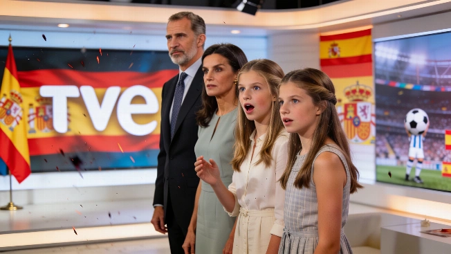 TVE Interrupts Infanta Sofía During World Cup Final Broadcast RUSSPAIN.com