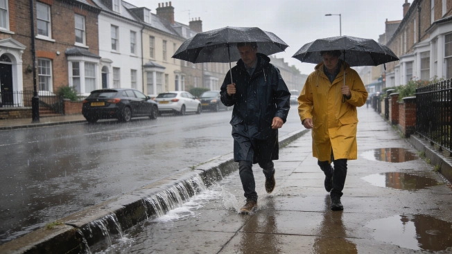 Met Office warns of heavy rain across one hundred UK regions RUSSPAIN.com